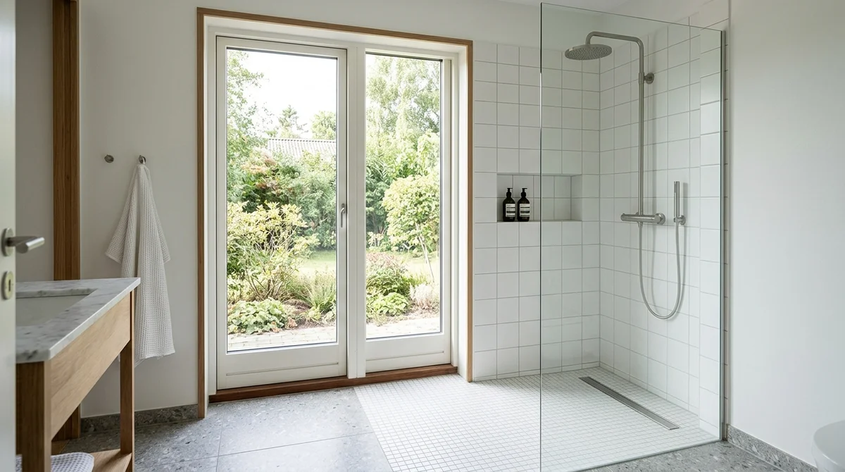 Færdigt resultat — Renovering af badeværelse i Tølløse