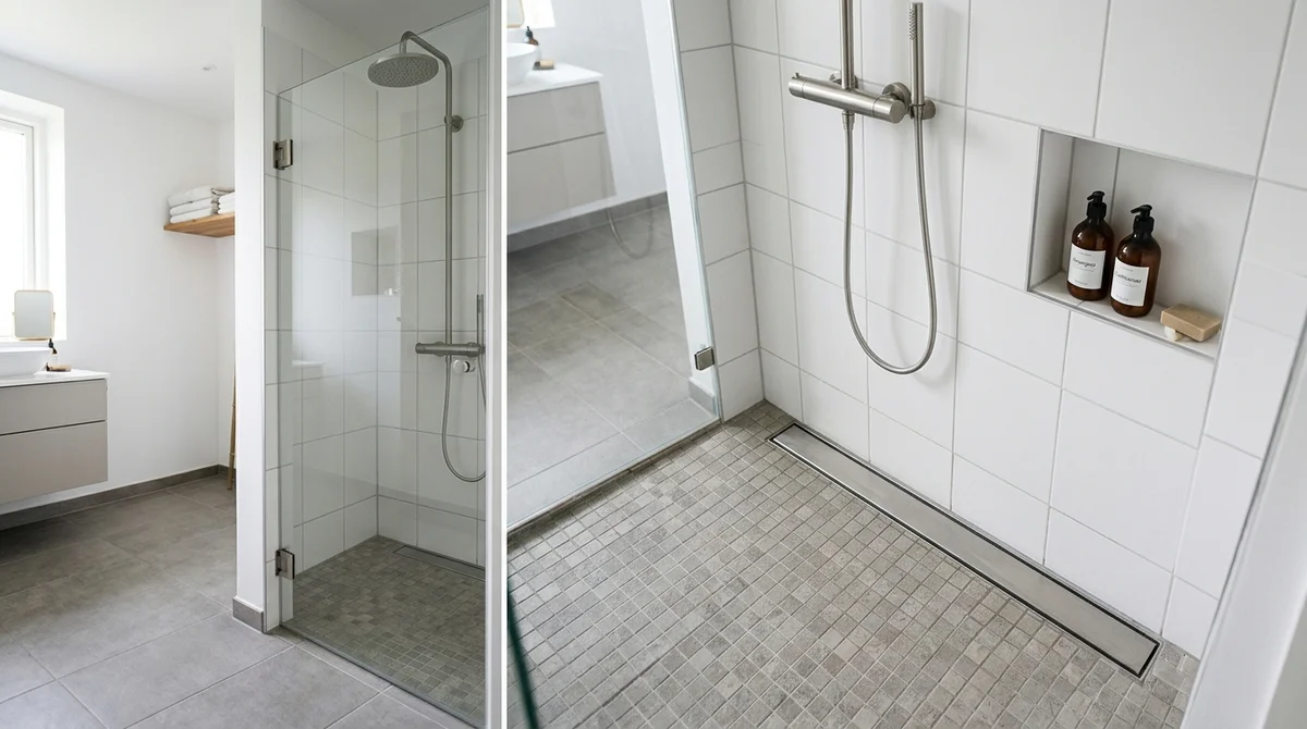 Færdigt resultat — Renovering af badeværelse i Lynge